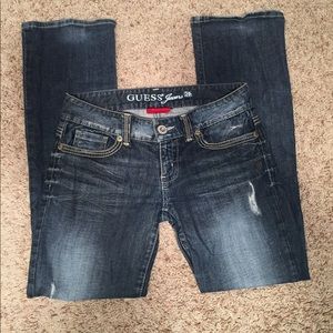 Womans guess daredevil bootcut Jeans
